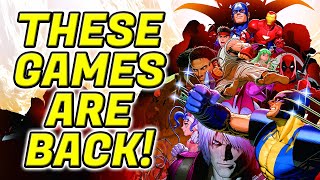 These Classic Marvel Superhero Games Are Back  The Marvel Vs Capcom Fighting Collection [upl. by Atiram]