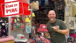 PERÚS ULTIMATE SHOPPING EXPERIENCE 🇵🇪 Tour of INKA MARKET [upl. by Kimmel]