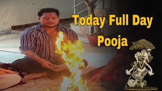 Satyanarayan Katha Satyanarayan Katha Govardhan Maharaj pooja dailyvlog vlog ￼￼ [upl. by Moir521]