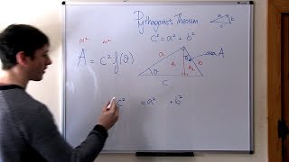 The Weirdest Proof of Pythagorass Theorem [upl. by Etezzil]