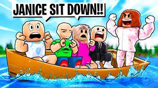 DAYCARE KIDS PLAY BOAT RIDE BUILD TO SURVIVE RUNING HEAD AND CATNAP  Roblox  Funny Moments [upl. by Sylvester805]