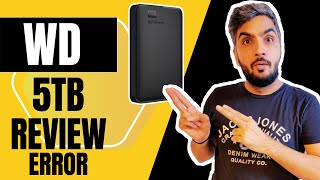 Western Digital WD 5TB External HDD Honest Review  Transfer Issues amp Performance Test  Hard Drive [upl. by Hull911]