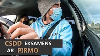 CSDD braukšanas eksāmens nokārtots ar PIRMO  Artūra eksāmena stāsts [upl. by Kidd239]