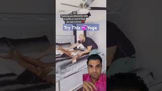 Downwarddog yoga exercise💞 downwarddog threeleggeddog new channel 👉skrespect101 [upl. by Teerpnam]