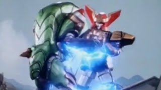 Power Rangers Zeo  Mean Screen  Megazord Fight [upl. by Naerda]