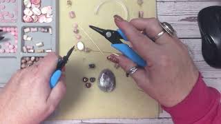 BeeBeeCraft Collaboration No6  Making a Necklace [upl. by Nimesh170]