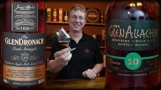 Glendronach Cask Strength vs Glenallachie 10 jahre Cask Strength [upl. by Ernaline]