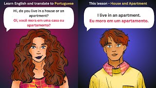 Aprenda Inglês Conversações Sobre Casa e Apartamento para Falantes de Português [upl. by Powder607]