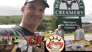 Wensleydale creamery Jun 2024 wallaceandgromit WdaleCreamery [upl. by Sukul342]