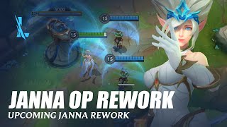 Janna OP Rework  Wild Rift [upl. by Ely716]