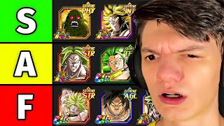 The Dokkan Battle Broly Card Art Tier List [upl. by Randie]