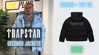 NEW Trapstar decoded hooded puffer 20 Jackets review  No Sauce The Plug [upl. by Adyela]