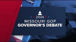 2024 Missouri GOP Governors Debate [upl. by Eednam]