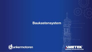 Dunkermotoren  DE Baukastensystem [upl. by Foster]