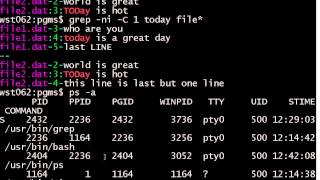 Unix Grep Pipe [upl. by Marleen]