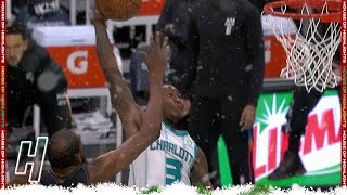 Terry Rozier Dunks Over Kevin Durant  Nets vs Hornets  December 27 2020  202021 NBA Season [upl. by Enihsnus]