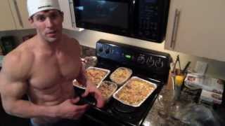 Cooking With Bodybuildingcom Athlete Brian Casad [upl. by Omoj]