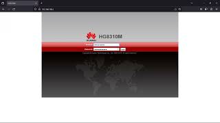 How to upload huawei HG8310M XPON onu firmware [upl. by Ydnal175]