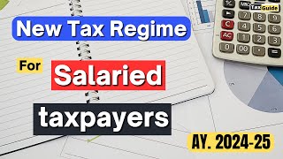 New Tax Regime for salaried employee 202425  Deductions  Exemptions available in New Tax Regime [upl. by Himelman473]