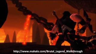 Brutal Legend Walkthrough  Mission 2 Exploited in the Bowels of Hell Part 2 [upl. by Xylia]