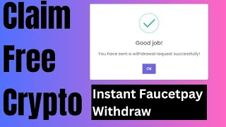 Earn free BTC  Earn Daily Crypto  free Faucet site 2024  Faucetpay payment live crypto btc [upl. by Durgy]