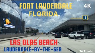 4K Fort Lauderdale Airport  Lauderdale  By  The  Sea 🏝️ 🏖️ [upl. by Laurie47]