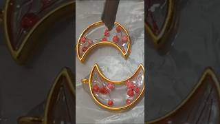 Resin jewellery making tutorial 🌺 india resinartindia diy shorts shortsfeed pandant vairl [upl. by Lesley]