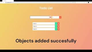 Simple Todo List  Java Javascript PostgreSQL [upl. by Rudolfo]