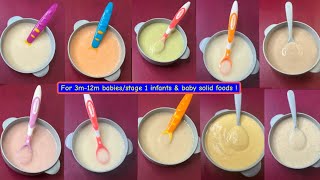 3 Month Baby Foods Baby First Solid RecipesHomemade Stage1 Baby FoodsBaby Puree Recipe Faithvibes [upl. by Atiuqat]