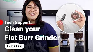 How To Clean Your Baratza Flat Burr Grinder [upl. by Aicilav805]