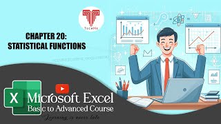 Module2 Chapter 20 Statistical Functions in Excel [upl. by Forsyth]