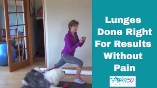 Love Lunges for What They Do Hate Lunges For Knee Pain Watch Now [upl. by Nnahtur914]