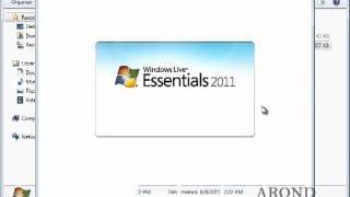 Using Windows 7  Install Windows Live Essentials Programs [upl. by Juditha]