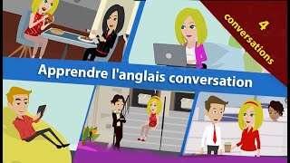 apprendre langlais conversation  leçon 4 [upl. by Ciredor281]