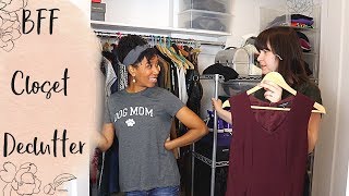 A Professional Organizer Helps Her Best Friend Declutter Her Closet [upl. by Tarsus]