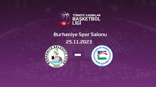 Aslan Yol Burhaniye Belediyespor  Emlak Konut Gelişim TKBL 11Hafta [upl. by Animrelliug]