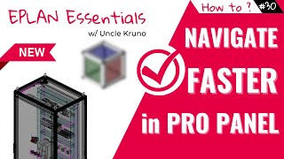 The New Navigation Cube in EPLAN Pro Panel 2024 [upl. by Aylmar175]