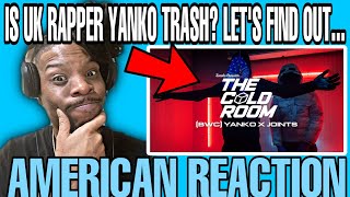 american reacts to yanko cold room  cold room reaction  live music review [upl. by Lladnor]