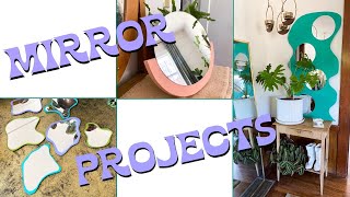 3 Easy Trendy Mirror Projects to DIY [upl. by Rodd]