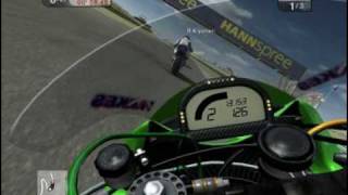 SBK09 Superbike World Championship gameplay [upl. by Erdnoed]