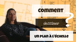 Comment dessiner un plan de maison à léchelle exemple sur Autocad [upl. by Marilyn]