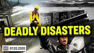 Floods Earthquakes and Mudslides Hit China and Why Hong Kong Matters to the World  Crossroads [upl. by Alyakam]