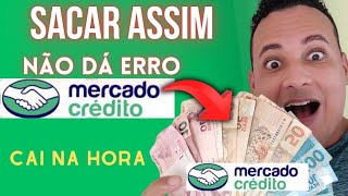 MELHOR JEITO DE SACAR O MERCADO CRÉDITO O LIMITE DO MERCADO PAGO [upl. by Ansilme]