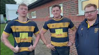 Sevenoaks 1st XV vs Westcombe Park RFC  Post Match Interview  Saturday 9th December [upl. by Moshe]