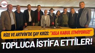 Rize’de iktidara tepki toplu istifa getirdi quotASLA KABUL ETMİYORUZ İSTİFA EDİYORUZ…quot [upl. by Etnor]