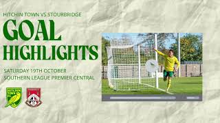 GOAL HIGHLIGHTS  Hitchin Town v Stourbridge 191024 [upl. by Airamanna]