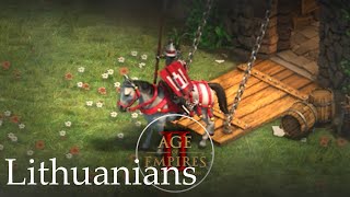 Lithuanians theme  Age of Empires II DE [upl. by Sadirah406]