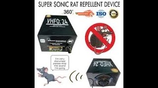 Mouse Repellent Noise x2 Wall penetrationd NO ADS Ultrasonic Rat Repellent Sound [upl. by Motteo]