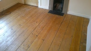 Restoring Wood Flooring Inc Filling amp Sealing Gaps [upl. by Diandre]