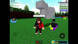 Playing Roblox with my friend top hat ROBLOX [upl. by Eniamaj]